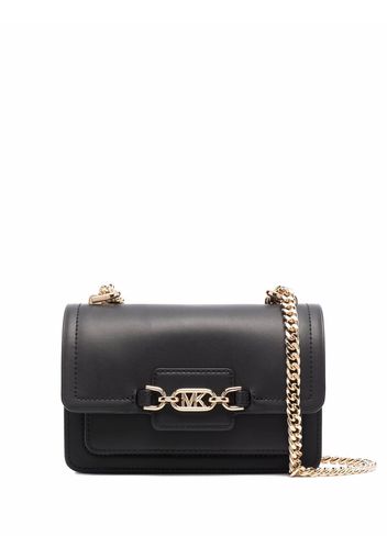 Michael Michael Kors Heather faux leather crossbody bag - Schwarz