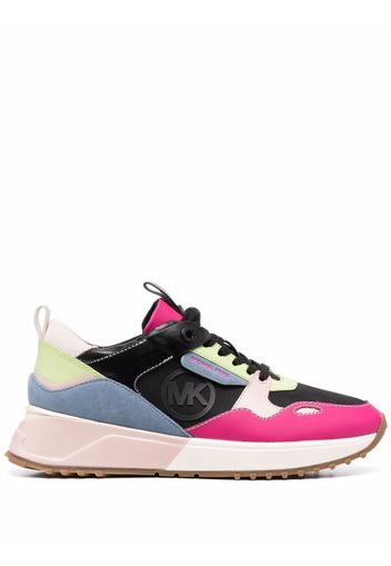 Michael Michael Kors colour-block panelled sneakers - Schwarz