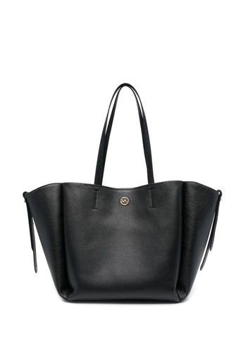 Michael Michael Kors Freya logo plaque tote bag - Schwarz