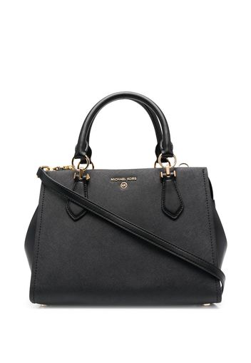 Michael Michael Kors Sienna pebbled-leather tote bag - Schwarz