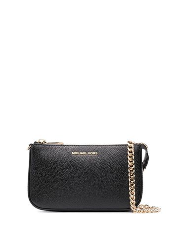 Michael Michael Kors Jet Set pebbled tote bag - Schwarz