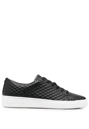 Michael Michael Kors Keaton embossed low-top sneakers - Schwarz