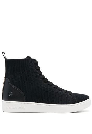 Michael Michael Kors Edie knit high-top trainers - Schwarz