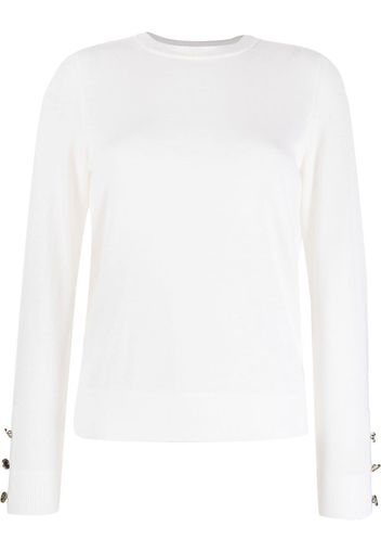 Michael Michael Kors crew-neck pullover jumper - Nude