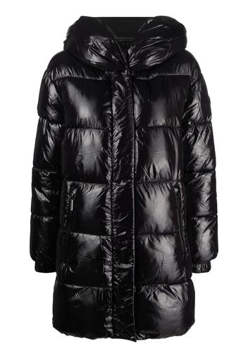 Michael Michael Kors hooded puffer coat - Schwarz