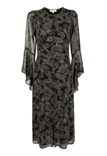 Michael Michael Kors paisley-print midi dress - Grün