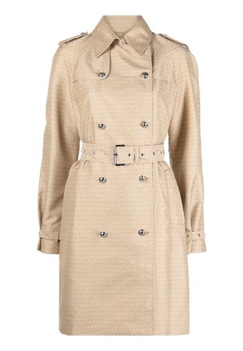 Michael Michael Kors double-breasted belted trench coat - Nude