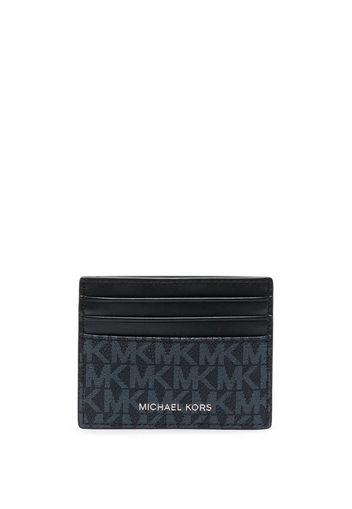 Michael Michael Kors Tall monogram cardholder - Blau