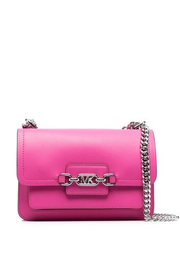 Michael Michael Kors Heather logo-plaque crossbody bag - Rosa