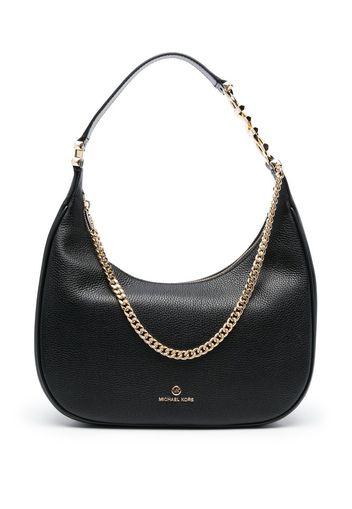 Michael Michael Kors Piper pebbled leather shoulder bag - Schwarz