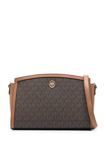 Michael Michael Kors logo-print cross body bag - Braun