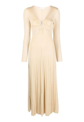 Michael Michael Kors pleated maxi dress - Gelb