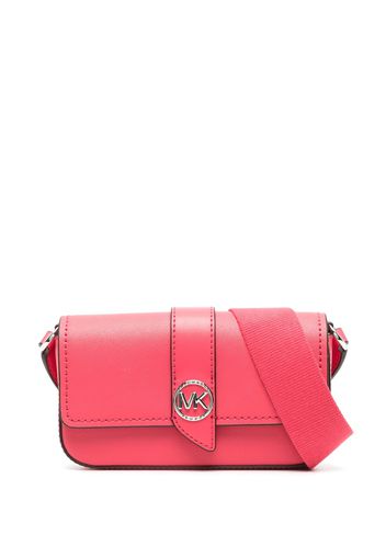 Michael Michael Kors Greenwich foldover shoulder bag - Rot