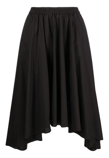 Michael Michael Kors high-waisted asymmetric-hem skirt - Schwarz