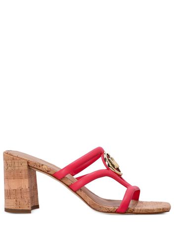 Michael Michael Kors Hampton logo-plaque sandals - 615