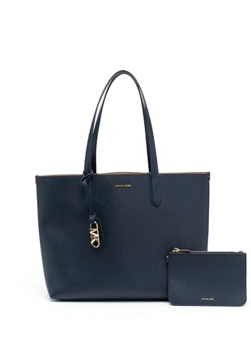 Michael Michael Kors large Eliza reversible leather tote bag - Blau