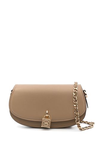 Michael Michael Kors Mila leather crossbody bag - Nude