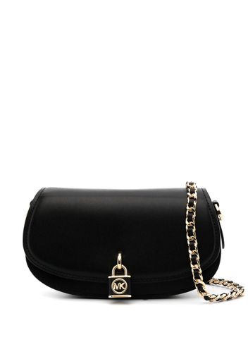 Michael Michael Kors Mila leather crossbody bag - Schwarz