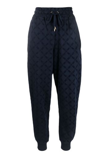 Michael Michael Kors Empire organic cotton track pants - Blau