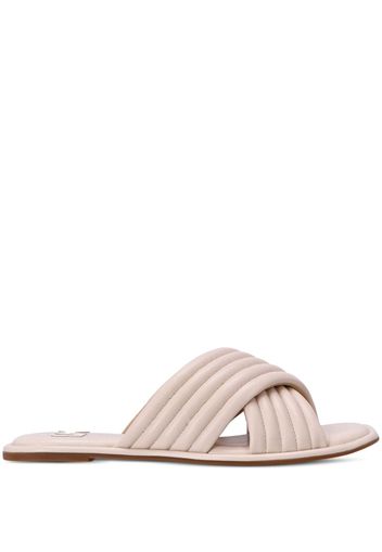 Michael Michael Kors Portia quilted leather slides - Rosa
