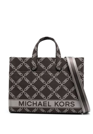 Michael Michael Kors Gigi cotton tote bag - Braun