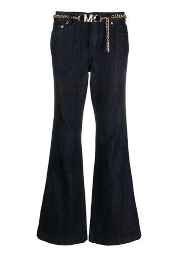 Michael Michael Kors mid-rise flared jeans - Blau