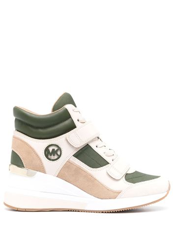 Michael Michael Kors Klassische High-Top-Sneakers - Nude