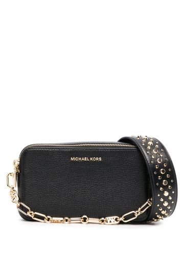 Michael Michael Kors small logo-lettering camera bag - Schwarz