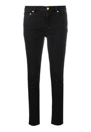 Michael Michael Kors Halbhohe Skinny-Jeans - Schwarz