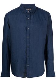 Michael Michael Kors Button-down-Hemd aus Leinen - Blau