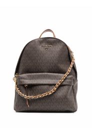 Michael Michael Kors Slater Rucksack mit Monogramm-Print - Braun