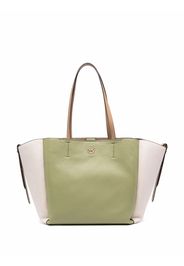 Michael Michael Kors panelled logo-plaque tote bag - Grün