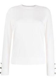 Michael Michael Kors crew-neck pullover jumper - Nude