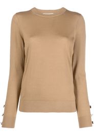 Michael Michael Kors crew-neck pullover jumper - Braun