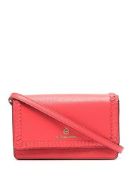 Michael Michael Kors Jet Set leather crossbody bag - Rosa