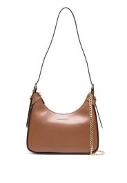 Michael Michael Kors Wilma leather shoulder bag - Braun