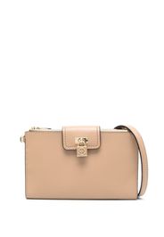 Michael Michael Kors padlock-detail cross body bag - Braun