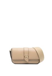 Michael Michael Kors mini Greenwich leather crossbody bag - Nude