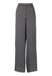 Michael Michael Kors striped wide-leg trousers - Schwarz