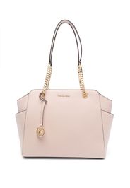 Michael Michael Kors large Jet Set leather tote bag - Rosa