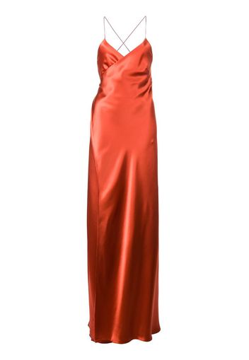 Michelle Mason Gewickeltes Abendkleid - Rot