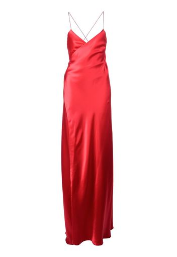 Michelle Mason Gewickeltes Abendkleid - Rot