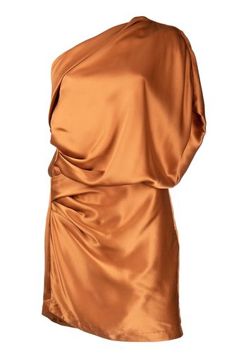 Michelle Mason Minikleid aus Seide - Orange