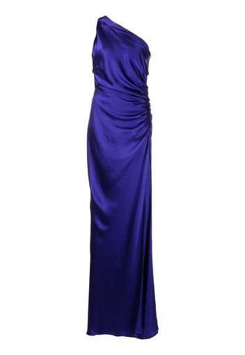 Michelle Mason Asym Abendkleid - Violett