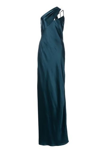 Michelle Mason Abendkleid aus Seide - Grün