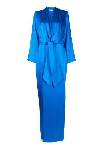 Michelle Mason Abendkleid im Kimono-Stil - Blau