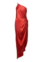 Michelle Mason Abendkleid mit Knotendetail - Rot
