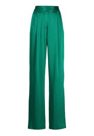 Michelle Mason wide-leg trousers - Grün