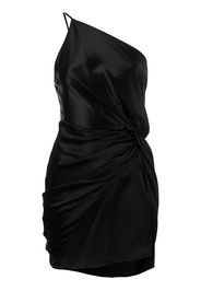 Michelle Mason Minikleid mit Knotendetail - Schwarz