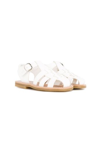 Miki House strappy sandals - Weiß